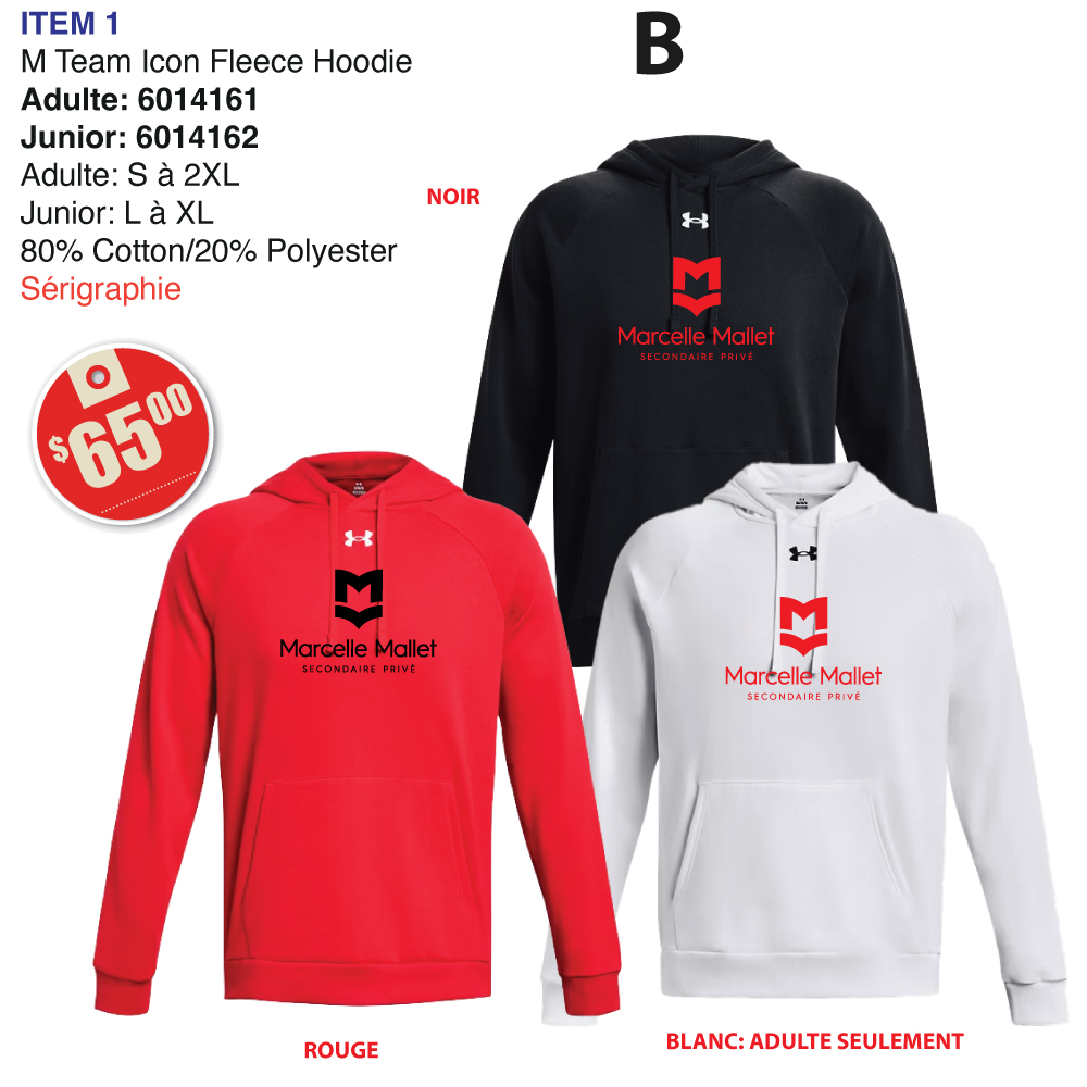 Item 01 Marcelle-Mallet Hoodie M Team 6014161 6014162 2026 – Image 3