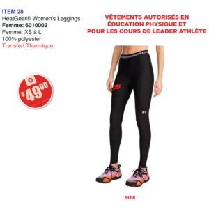 Item 28 Marcelle-Mallet Femme Legging UA 6010002 2026