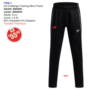 Item 04 Marcelle-Mallet Training Pant UA 6004081 6004044 2026